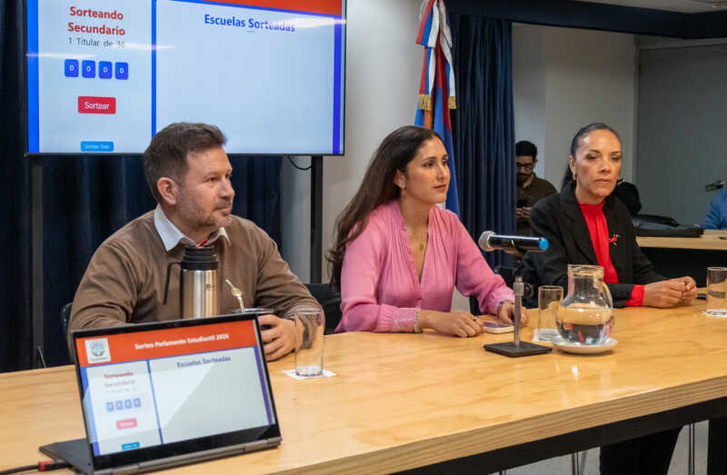 Misiones dio el primer paso hacia el Parlamento Estudiantil 2026 con el sorteo de las instituciones educativas