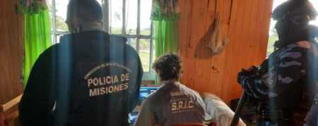 Un hombre fue detenido en El Soberbio durante un allanamiento ordenado en el marco de una investigación por MASI.