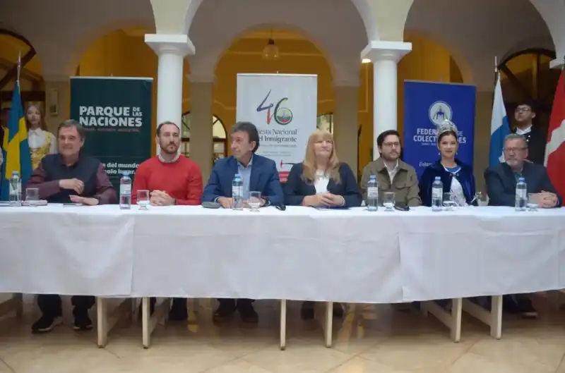 La 46° Fiesta Nacional del Inmigrante comenzó su recorrido promocional 4 En el lanzamiento de la gran Fiesta Nacional del Inmigrante pudimos adelantar la propuesta de c 1 - 3