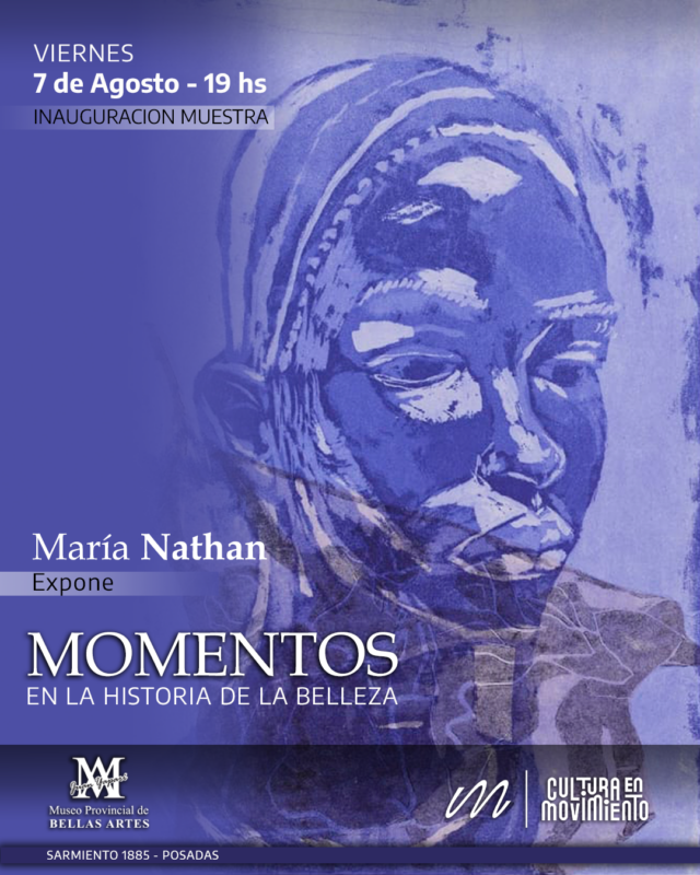 Museo Juan Yaparí: la nueva exposición de María Nathan invita a descubrir cómo evolucionó la belleza 5 Flyer Maria Nathan - 4