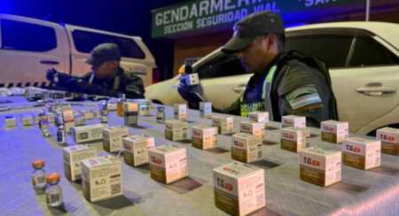 Gendarmería secuestró medicamentos anabólicos y adelgazantes sin documentación en Misiones Gendarmería