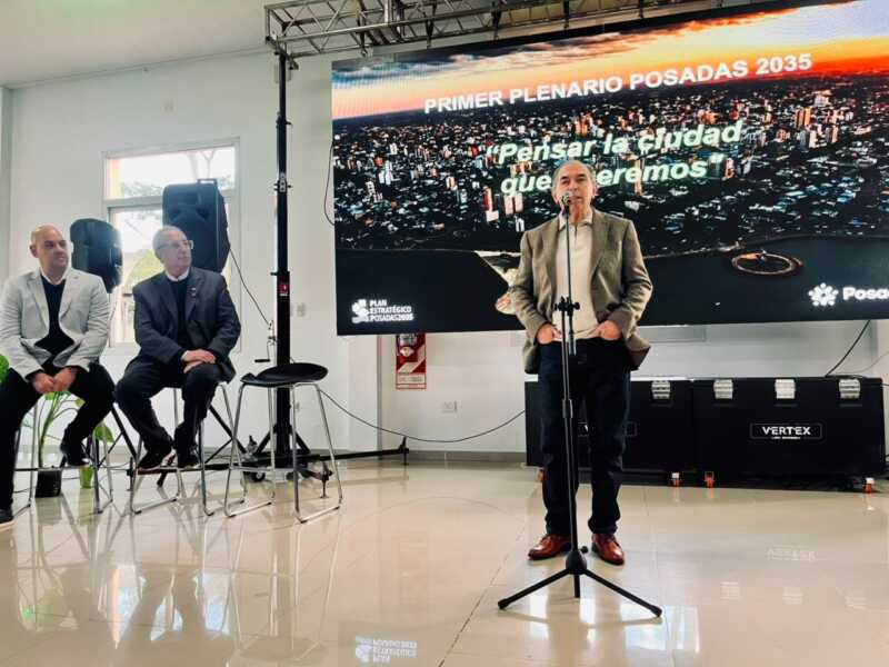Stelatto destacó el Plan Estratégico Posadas 2035 como una herramienta para definir el futuro de la ciudad Stelatto Plan Estratégico Posadas 2035