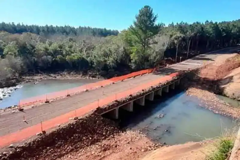 Jardín América: avanza el proyecto para reemplazar el puente sobre el arroyo Tabay Jardin Puente