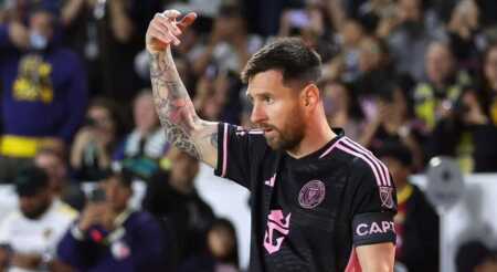 Con Messi como titular, Inter Miami cayó 4-1 ante Nashville Messi