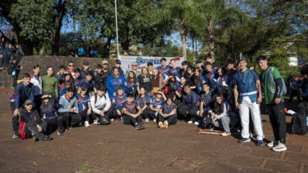 Oberá reunió a 500 estudiantes en los Juegos Recreativos Sanmartinianos Oberá