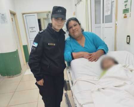 Policías asistieron y reanimaron a un niño de un año que llegó sin respirar a una comisaría de Puerto Iguazú Policía