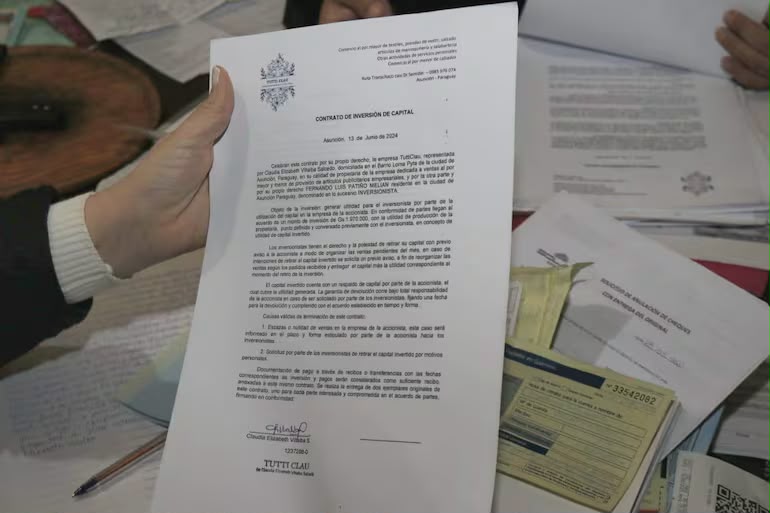 Estafa piramidal en Asunción: prometían ganancias rápidas y el perjuicio ya supera los 165 millones de guaraníes 2 Estaba detenido para averiguar sus antecedentes y terminó vinculado a un robo con boquete en una ferretería de Eldorado