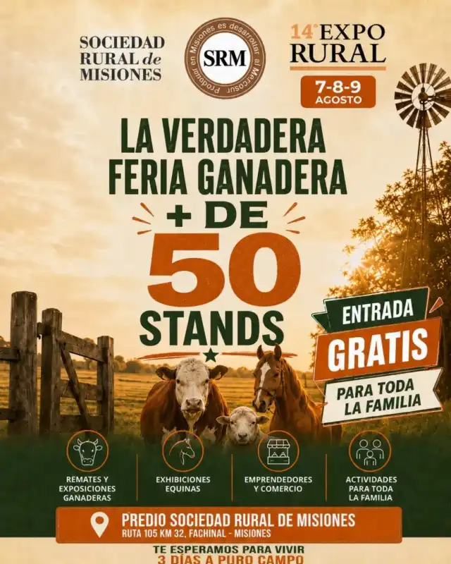 Expo Rural: "Estamos muy entusiasmados con todo lo que vamos a presentar"