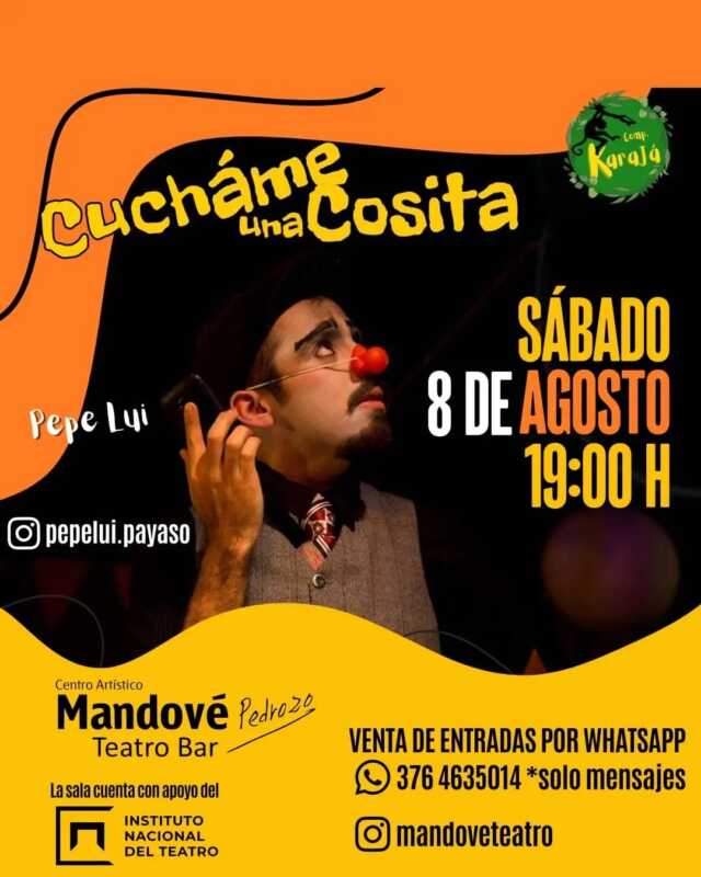 Un fin de semana a puro arte en Misiones: música, teatro, cine y ferias para disfrutar 7 WhatsApp Image 2026 08 07 at 11.22.09 4 - 6