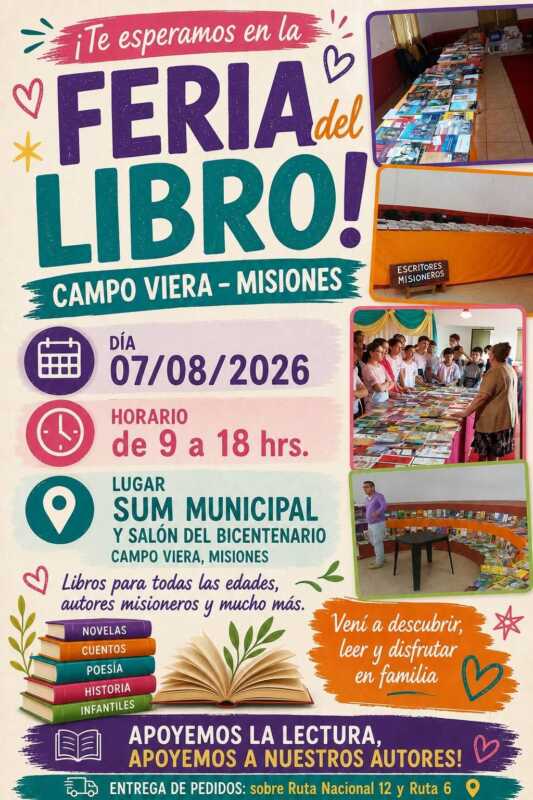 Un fin de semana a puro arte en Misiones: música, teatro, cine y ferias para disfrutar 3 WhatsApp Image 2026 08 07 at 11.22.09 7 - 2