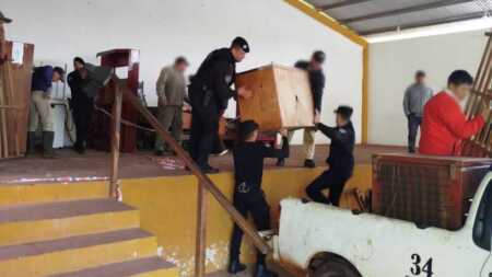 El Soberbio: dos familias regresaron a sus hogares y continúa la asistencia a los evacuados El Soberbio