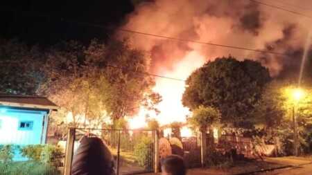 incendio en Santo Pipó