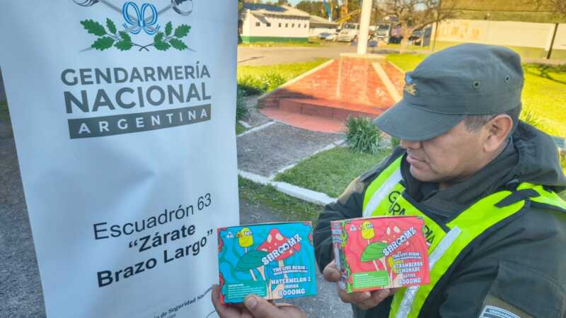 Detectaron resina de marihuana oculta en 560 cajas de cigarrillos electrónicos provenientes de Misiones 5 WhatsApp Image 2026 08 13 at 18.49.14 1 - 4
