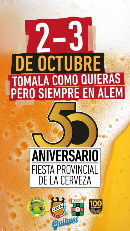 La Fiesta Provincial de la Cerveza prepara su 50° aniversario con un homenaje a la música de los años 80 y 90 3 WhatsApp Image 2026 08 20 at 17.23.10 1 - 2
