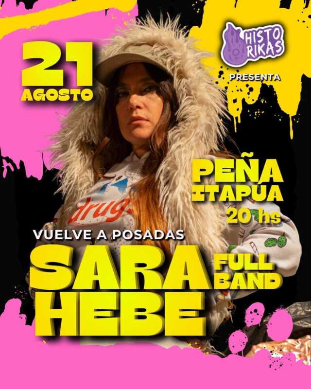 Fin de semana cultural en Misiones: recitales, teatro, cine, talleres y mucho más 7 WhatsApp Image 2026 08 20 at 19.27.47 6 - 6