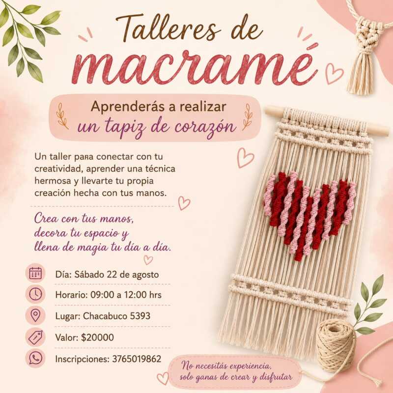 Fin de semana cultural en Misiones: recitales, teatro, cine, talleres y mucho más 15 WhatsApp Image 2026 08 20 at 19.27.48 3 - 14