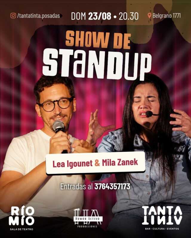 Lea Igounet llega a Posadas con humor, stand up y una mirada sobre la vida cotidiana 2 Lea Igounet llega a Posadas: cómo nació el humor que lo llevó de los sketches al stand up