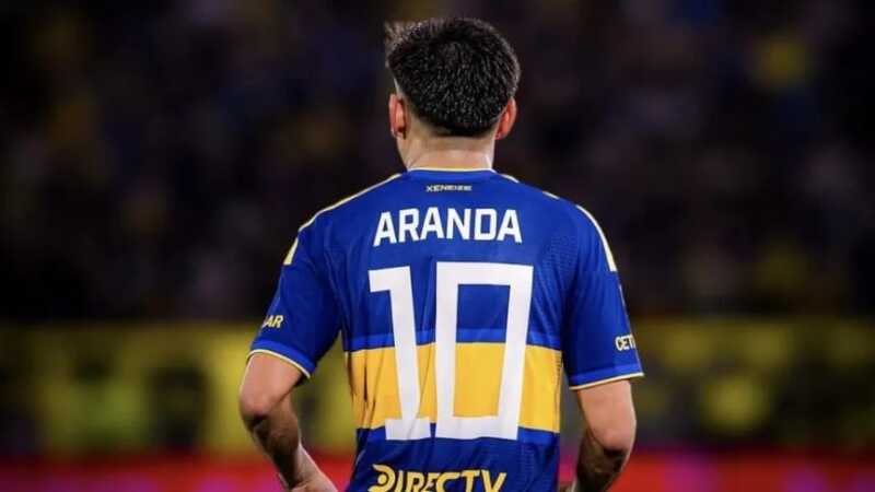 Aranda se lesionó en Boca