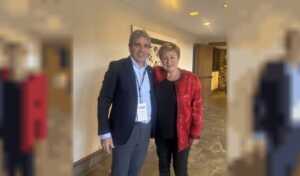 Caputo se reunió en EE. UU. con Georgieva