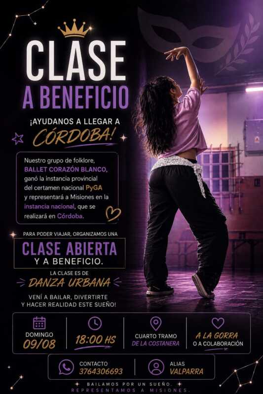 El Ballet Folklórico Corazón Blanco recauda fondos para representar a Misiones en el Nacional de Córdoba 5 ballet corazon blanco 3 - 4