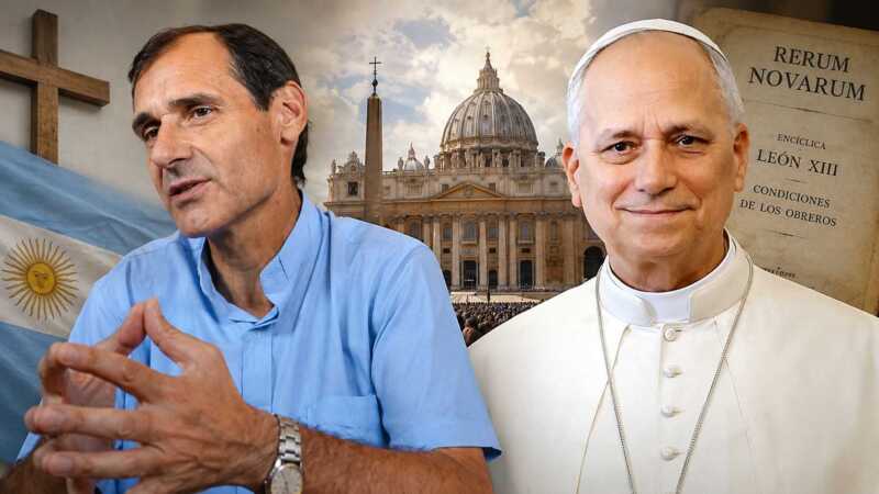 Visita de León XIV: Alberto Barros afirmó que el Gobierno está "en las antípodas" de la doctrina social de la Iglesia barros leon xiv
