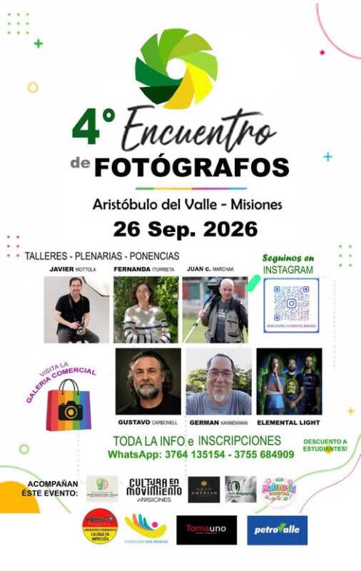 El fotógrafo y ecologista Rulo Bregagnolo destacó la importancia de recuperar un encuentro que nació en 2014 y tuvo su última edición en 2016.