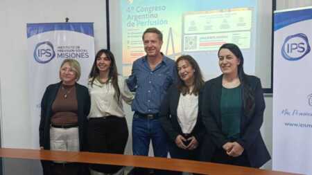 Con auspicio del IPS, presentaron el 4° Congreso Argentino de Perfusión con sede en Posadas