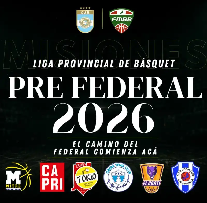 Fredy Meza analizó el inicio del Pre Federal de Básquet 2026, la situación de los clubes y las principales necesidades del básquet misionero.
