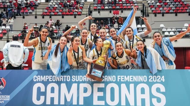 Argentina se consagró campeona invicta del Sudamericano de básquet femenino 2 Argentina venció 53-44 a Venezuela y se consagró campeona invicta del Sudamericano de básquet femenino en Zárate.