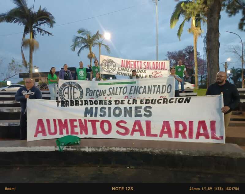 “Hay trabajadores municipales indigentes”: ATE alertó por la situación salarial en San Vicente 8 trabajadoressaltoencantado - 7