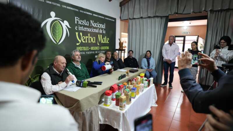 Apóstoles presentó la 48ª Fiesta Nacional e Internacional de la Yerba Mate apostoles
