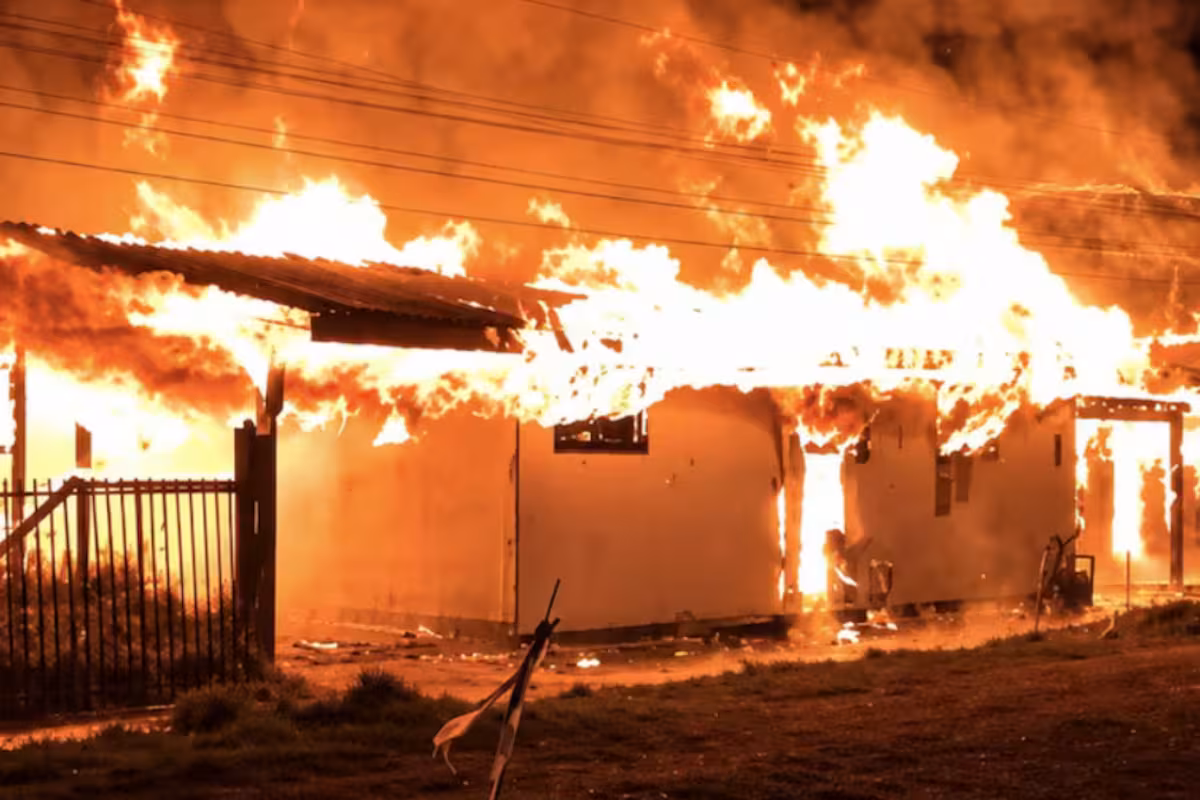 Incendio en un hogar geriátrico de Chile dejó 16 muertos 1 Incendio