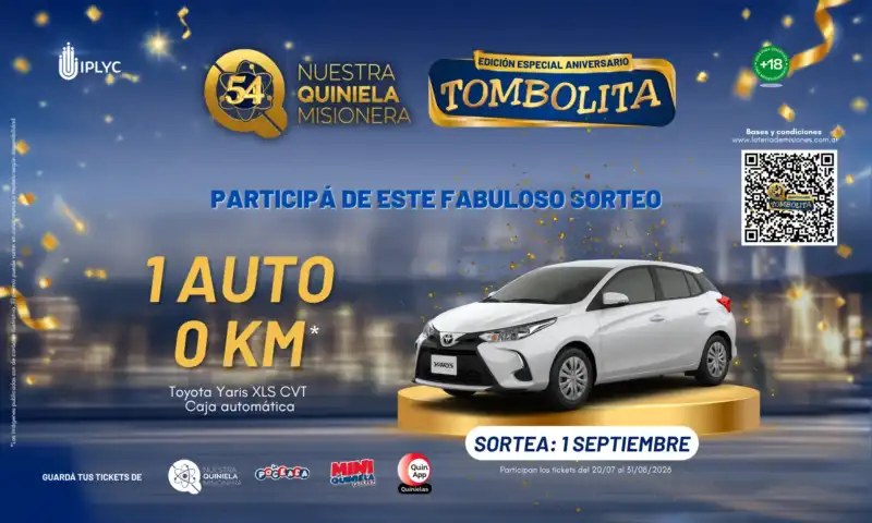 El 0 Kilómetro de la Tombolita Aniversario ya tiene dueño TOMBOLITA ANIVERSARIO 2026 AUTO - 3