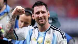 Homenaje a Messi