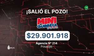 Salió la Mini Poceada: un apostador de Posadas ganó casi $30 millones mini poceada