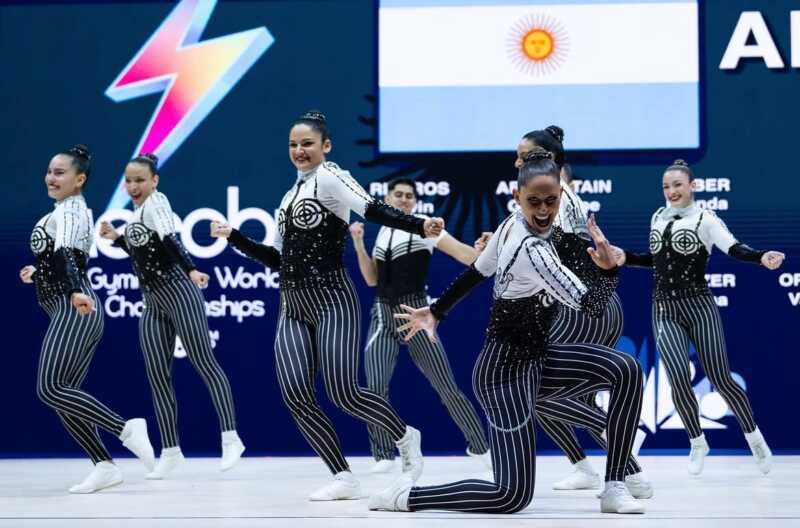 “Fue un sueño”: Abril Leguizamón, la primera misionera en llegar a una final mundial de gimnasia aerobica 2 abril