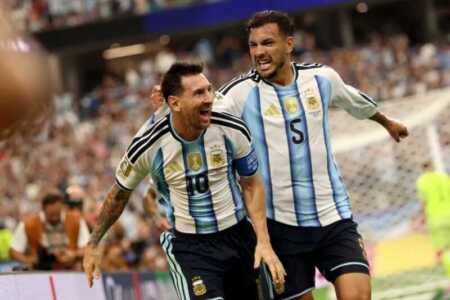 Messi en la convocatoria de la Selección Argentina