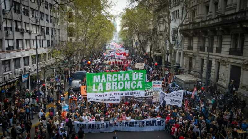 Aníbal “Tato” Zaretzki, sobre la marcha contra Milei: “No fue la marcha del odio, fue de la bronca” marcha de la bronca