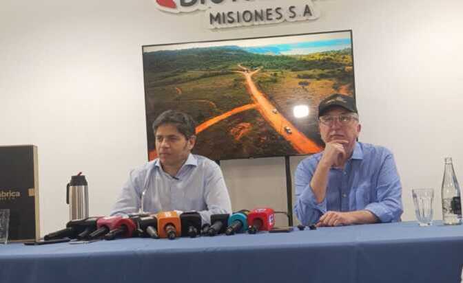 Kicillof en Misiones: “El federalismo no es que cada provincia se arregle sola, eso es abandono" kicillof