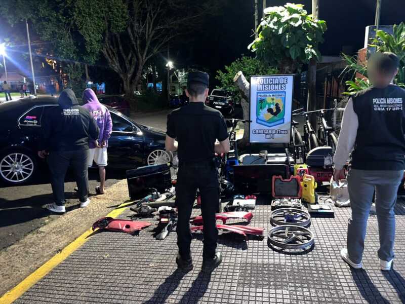 Dos allanamientos en la Chacra 96: un detenido y el secuestro de bienes vinculados a una investigación por robos allanamiento