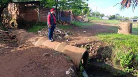 En la Chacra 146 reclaman el avance del entubamiento del arroyo Mártires: “Dijeron que iban a solucionar y nunca aparecieron”