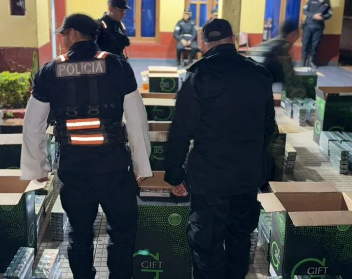 Incautaron cigarrillos de contrabando por más de $60 millones en Gobernador Roca 1 cigarrillo