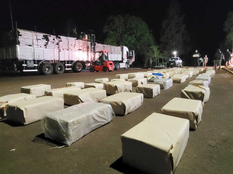 Gendarmes incautaron más de una tonelada y media de marihuana en dos operativos en Misiones 2 marihuana