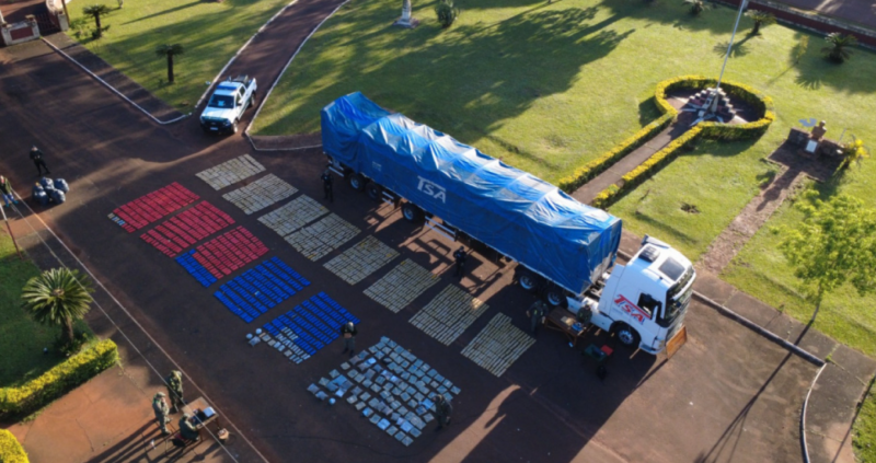 Gendarmes incautaron más de una tonelada y media de marihuana en dos operativos en Misiones marihuana