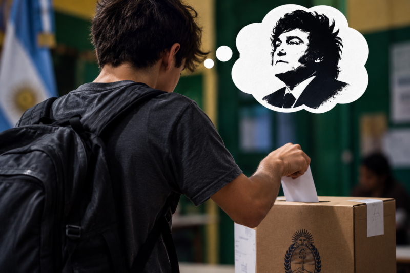 El voto joven en Misiones mantiene su apoyo a Milei y mira a 2027 voto joven milei