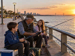 La costanera de Posadas será escenario de una nueva edición de “Pescando con mi Abuelo” Costanera de Posadas - Pescando