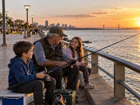 La costanera de Posadas será escenario de una nueva edición de “Pescando con mi Abuelo” Costanera de Posadas - Pescando