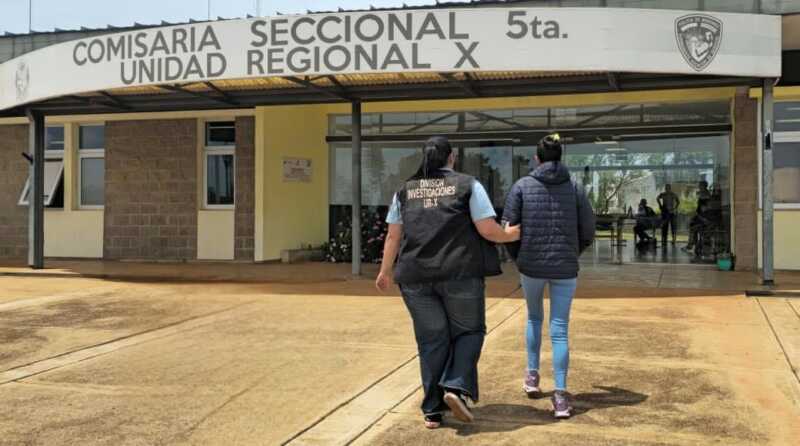 El procedimiento se realizó este martes por la mañana en Garupá, luego de una denuncia por una presunta agresión ocurrida el 23 de octubre.