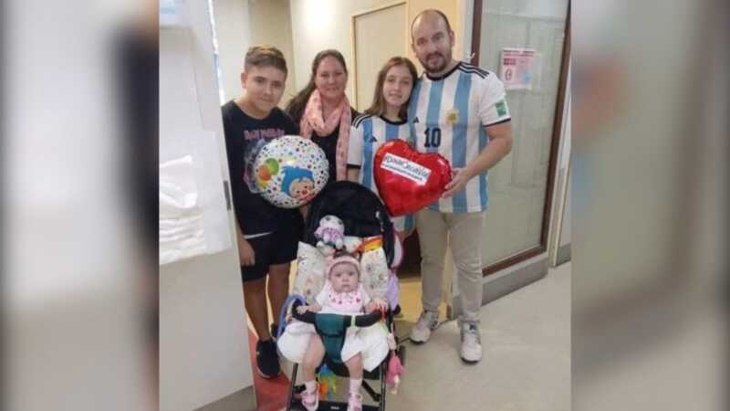 El 28 de octubre es una fecha especial para la familia de Emma, que recuerda el trasplante como el comienzo de una nueva etapa.