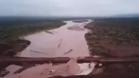 Inundaciones Vaca Muerta Ruta